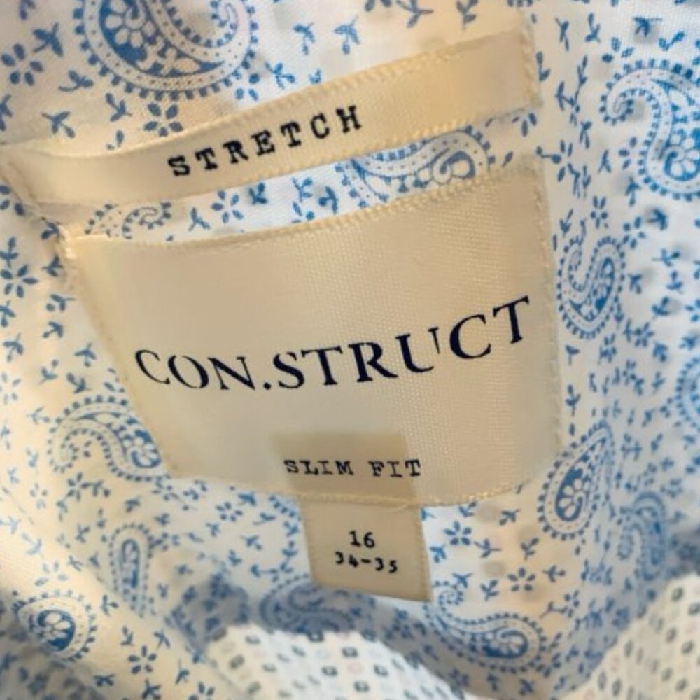 Con.Struct Stretch Slim Fit Button Down Shirt - image 6